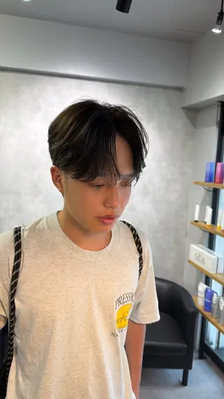 メンズ Chlan岡本 フウトのヘアスタイル