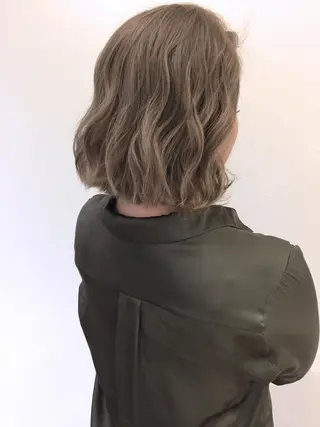 ミディアム Noe心斎橋 堀田 朋宏のヘアスタイル
