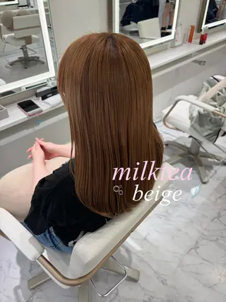 セミロング カラー ParveMix┊ 太田 千尋🎀🪽のヘアスタイル