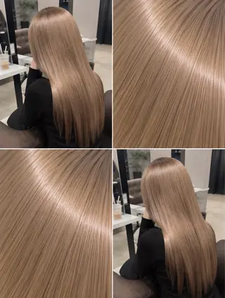 ロング カラー 色落ちまで盛れる 💟まなみのヘアスタイル