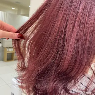 セミロング カラー 銀座メンズ専門🖤 叶奈々のヘアスタイル