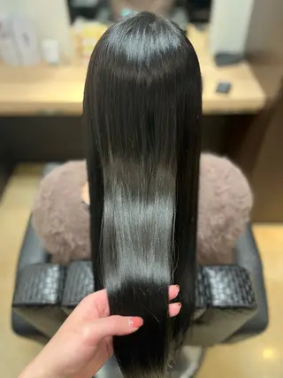 ロング カラー モデル募集中🌼 岩下陽万里のヘアスタイル