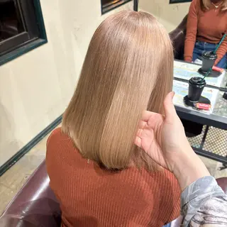 ショート カラー ブリーチ/エクステ はしもと そな🫧のヘアスタイル