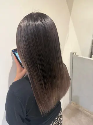 ミディアム カラー 💎透明感カラー特化 💎TAISEIのヘアスタイル