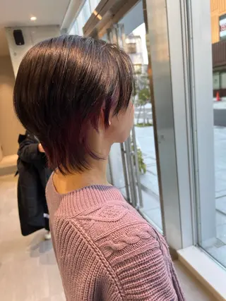 カラー 大塚 夏生のヘアスタイル