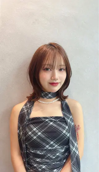 セミロング 𝐘𝐮𝐢 ⠀⠀のヘアスタイル