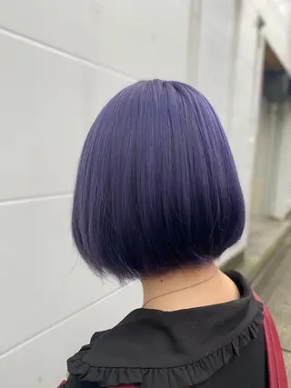 ショート ゆぴ☾/推しカラー /ハイトーンのヘアスタイル