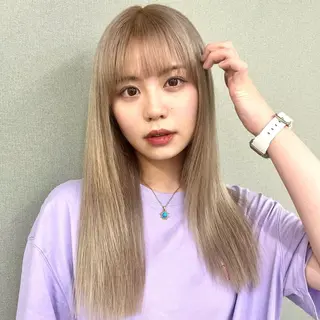カラー カラー×エクステ grow渋谷西口のヘアスタイル