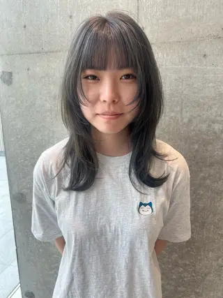 ミディアム カラー 吉沢遣人/レイヤー /髪質改善のヘアスタイル