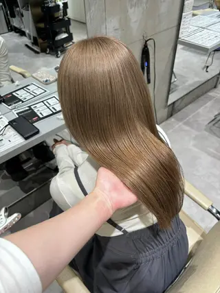 ロング カラー mina🪐立川駅/ 無料ショートカットのヘアスタイル