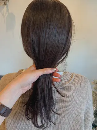セミロング カラー m ā l o.🌷 サカモトマイコのヘアスタイル