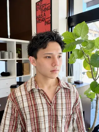 ショート 作野 凌都のヘアスタイル