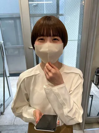 ショート 三浦 れいやのヘアスタイル