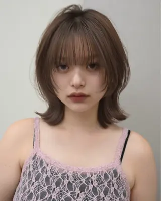 カラー aya / ニュアンスカラーのヘアスタイル