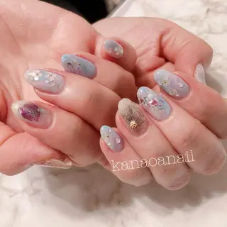 ネイル 地爪育成💅 kanaoanailのネイルデザイン
