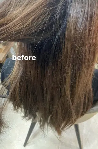 カラー カット✂️ 千夏のヘアスタイル