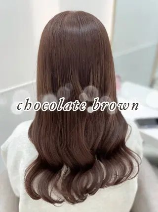 ロング カラー いぶきゆう 栄/カットモデルのヘアスタイル