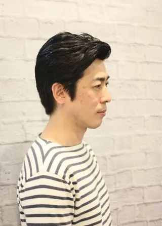 ショート メンズ メンズ専門🔥代表 山田　パーマ大人気◎のヘアスタイル
