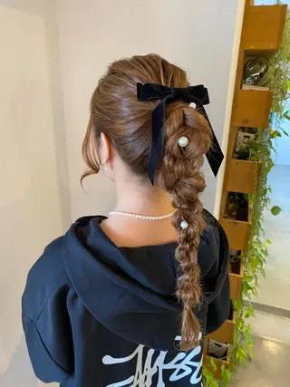 ロング 関谷 のぞみのヘアスタイル