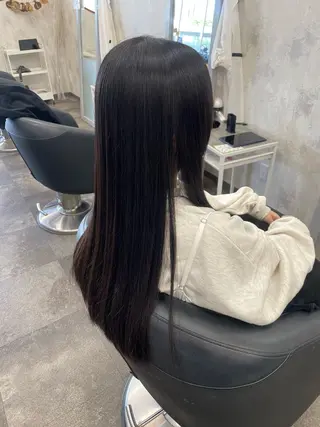 ロング 藤田 麗安のヘアスタイル