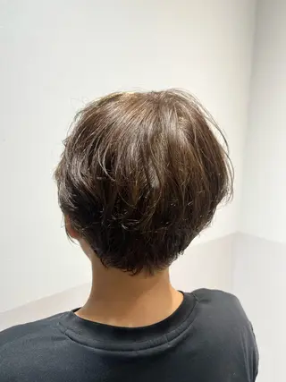 ショート 大宮レイヤーカット× 透明感カラー　rioのヘアスタイル