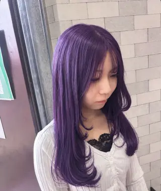ロング 為谷莉世/ハイトーン /大宮のヘアスタイル