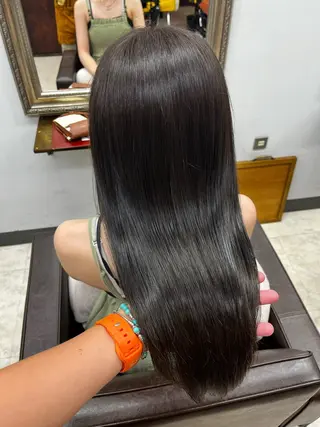 ロング カラー 産休の為お休みです! 小島凜のヘアスタイル