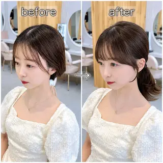ミディアム 市原 大翼のヘアスタイル