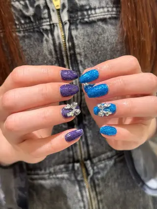 ネイル なぽ ❤︎長さだし / 韓国nailのネイルデザイン