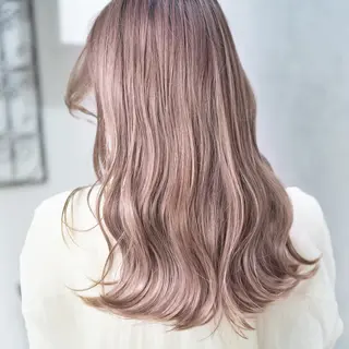 ロング カラー ハイトーン/韓国風/ 艶髪/吉祥寺のヘアスタイル