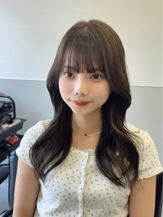 ロング カラー 韓国ヘア🇰🇷 スズキのヘアスタイル