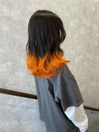 ロング カラー HAREru. モデル募集【戸塚】のヘアスタイル