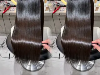 セミロング 縮毛矯正/髪質改善 🌟本郷壮一郎のヘアスタイル