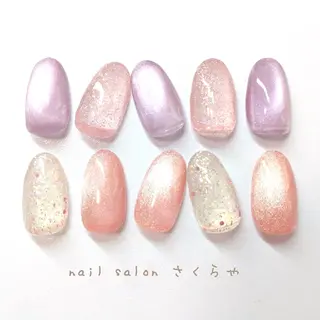 ネイル さくらや❤ パラジェル使用のネイルデザイン