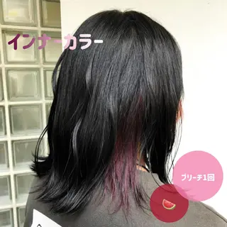 カラー 🍊暖色/ボブ chihiro🌼ོのヘアスタイル