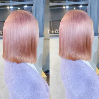 ミディアム カラー yoriダブルカラー 代表すがわらのヘアスタイル