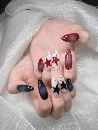 ネイル Lee Nails チップ長さだし専門店のネイルデザイン