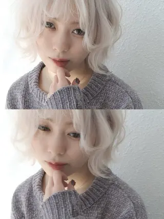 ショート 💎lino _by _ACNE💎 🧸のヘアスタイル
