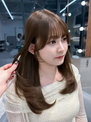 ロング 透明感カラー / minami ⟡.·のヘアスタイル