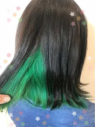 ミディアム カラー 新宿駅近♡個室 ♡関口三都季🌜のヘアスタイル