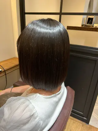 ミディアム 【艶ｶﾗｰ/ｼｮｰﾄ 】田原 愛菜🐯のヘアスタイル