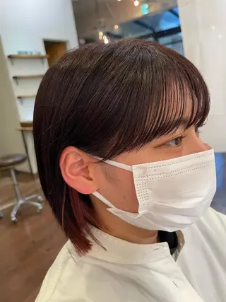 ショート ショート/ボブ 矢野湧也のヘアスタイル
