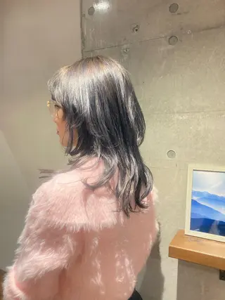 ミディアム カラー 横浜美容室／暖色系 michika🌹のヘアスタイル