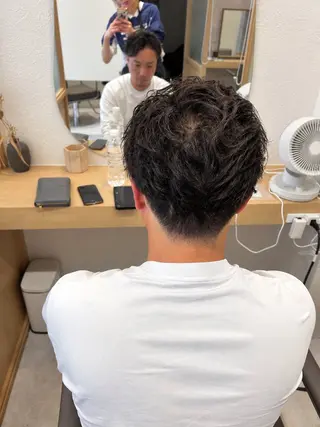 ショート メンズ 久木原 ゆりのヘアスタイル