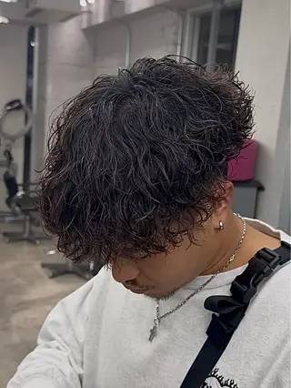 パーマ メンズ 【OVARL】武田 まなみのヘアスタイル