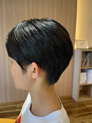 ショート パーマ RAPTURE 宝地店のヘアスタイル