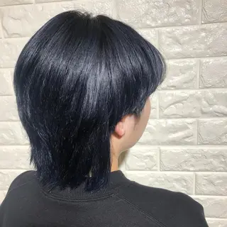 ショート 暖色カラー🍊 せきゆうかのヘアスタイル