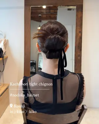 ロング ヘアアレンジ お呼ばれセット🕊️ 高円寺/太田和のヘアスタイル