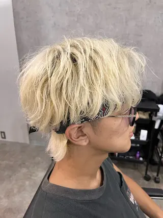 カラー メンズ メンズサロン LiGKAITO🦖のヘアスタイル