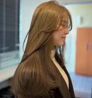 ロング カラー ブリーチリタッチ🧹 miyukiのヘアスタイル